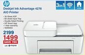 Incredible Connection HP Deskjet Ink Advantage 4276 AIO Printer offer