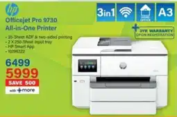 Incredible Connection HP Officejet Pro 9730 All-in-One Printer offer