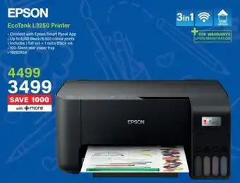 Incredible Connection EPSON EcoTank L3250 Printer offer