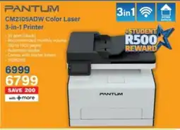 Incredible Connection PANTUM CM2105ADW Color Laser 3-in-1 Printer offer