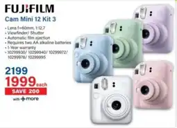 Incredible Connection Fujifilm Cam Mini 12 Kit 3 offer
