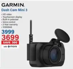 Incredible Connection Garmin Dash Cam Mini 3 offer