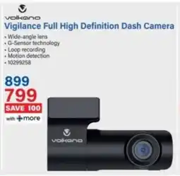 Incredible Connection Volkano Vigilance Full High Definition Dash Camera offer