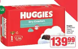 Spar HUGGIES Dry Comfort Diapers offer