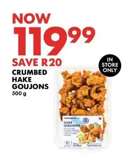 Crumbed Hake Goujons