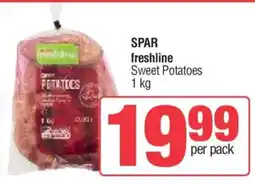 Spar SPAR freshline Sweet Potatoes offer