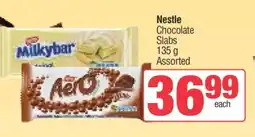 Spar Nestle Chocolate Slabs offer