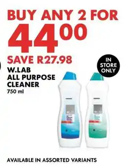 Woolworths W.LAB All Purpose Cleaner offer