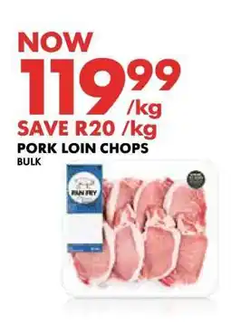 Woolworths Pork Loin Chops offer