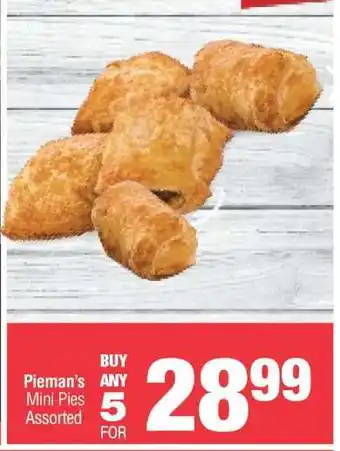 Spar Pieman's Mini Pies Assorted offer