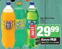 Spar Spar-letta or Twist offer