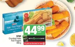 Spar SPAR Crumbed Hake Fish Fingers offer