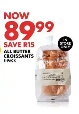 Woolworths All Butter Croissants 8-Pack offer