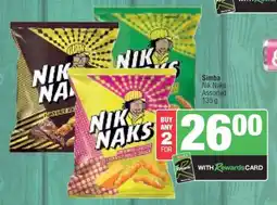 Spar SIMBA Nik Naks Assorted offer
