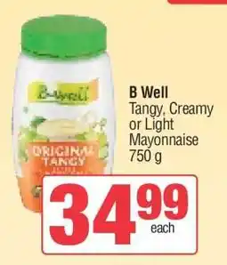 Spar B-well Mayonnaise offer