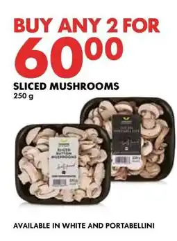 Woolworths Sliced Mushrooms offer