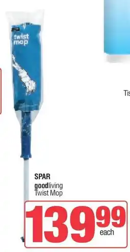 Spar SPAR goodliving Twist Mop offer