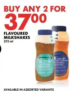 Woolworths Flavoured Milkshakes offer