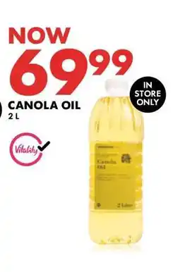 Woolworths Canola Oil offer