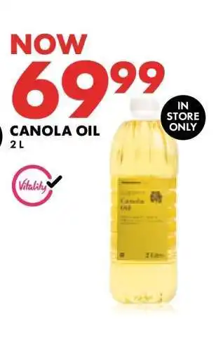 Woolworths Canola Oil offer