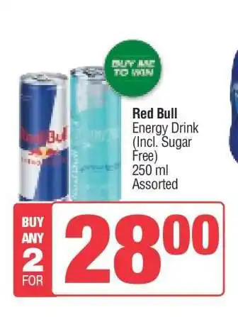 Spar Red Bull offer