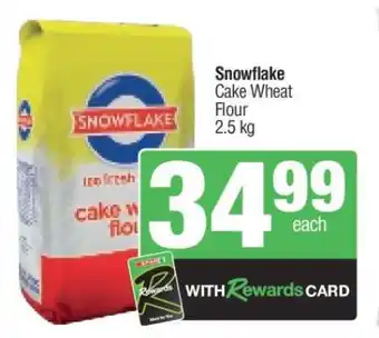 Spar SNOWFLAKE CAKE WHEAT FLOUR offer