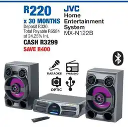OK Furniture JVC Home Entertainment System MX-N122B offer