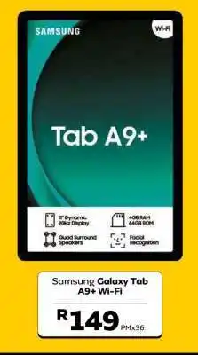 MTN Samsung Galaxy Tab A9+ Wi-Fi offer