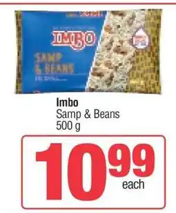 Spar IMBO SAMP & BEANS offer