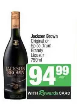 Spar Tops Jackson Brown offer