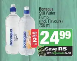 Spar Bonaqua Still Water Pump offer