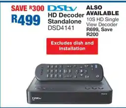 OK Furniture Dstv HD Decoder Standalone DSD4141 offer