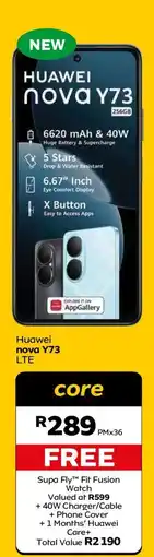 MTN Huawei nova Y73 LTE offer
