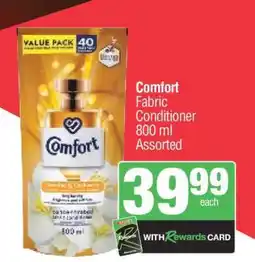 Spar Comfort Fabric Conditioner offer