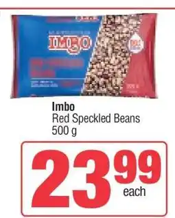 Spar IMBO Red Speckled Beans offer