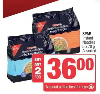 Spar SPAR Instant Noodles offer