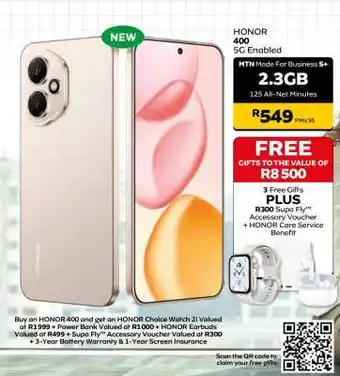 MTN HONOR 400 offer