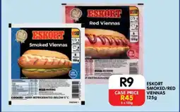 Shoprite ESKORT Smoked/Red Viennas 125g offer