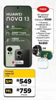 MTN Huawei nova 13 LTE offer