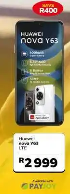 MTN Huawei nova Y63 LTE offer