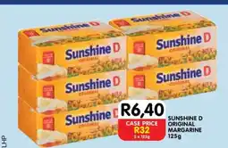Shoprite SUNSHINE D ORIGINAL MARGARINE 125g offer