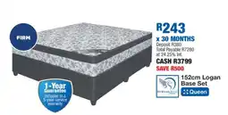 OK Furniture 152cm Logan Base Set offer