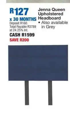 OK Furniture Jenna Queen Upholstered Headboard offer