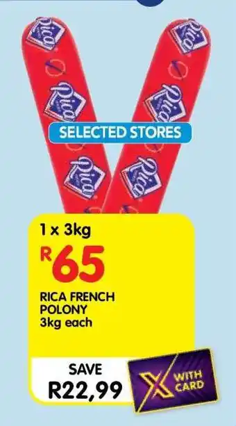 Shoprite RICA FRENCH POLONY offer