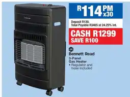 OK Furniture Bennett Read 3-Panel Gas Heater offer