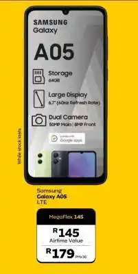 MTN Samsung Galaxy A05 LTE offer