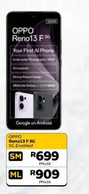 MTN OPPO Reno13 F 5G offer