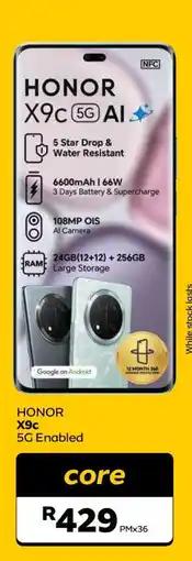 MTN HONOR X9c 5G Enabled offer