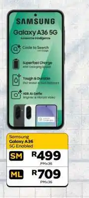 MTN Samsung Galaxy A36 5G Enabled offer
