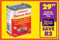 Shoprite RITEBRAND CORNED MEAT 300g offer